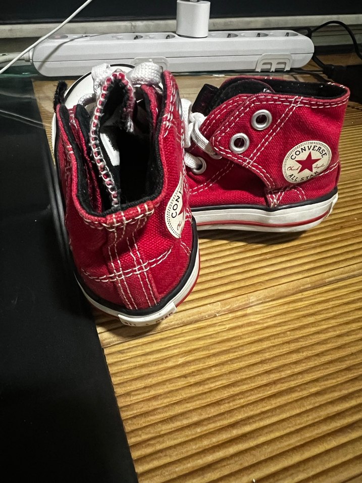 Kız Çocuk Kırmızı Bağcıklı Spor Ayakkabı - Görsel 2