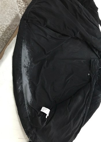 Siyah Fermuarlı Kadın Kışlık Mont - Görsel 3