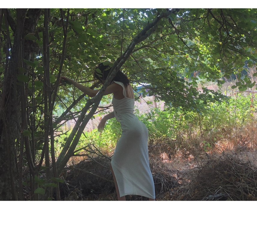 beyaz uzun elbise kikiriki - Görsel 4