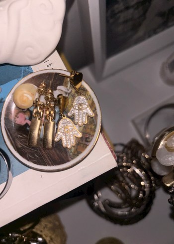 fatma ana eli parlak küpe - Görsel 5