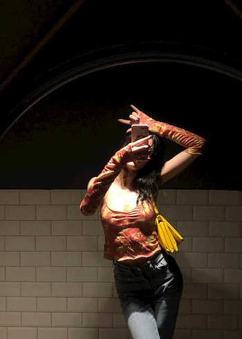 boyundan baglamalı ust ve ayrı koldan gecirmeli eldivenleri - Görsel 2