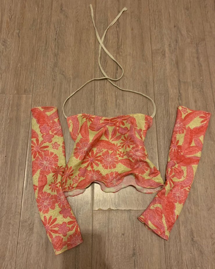 boyundan baglamalı ust ve ayrı koldan gecirmeli eldivenleri - Görsel 4