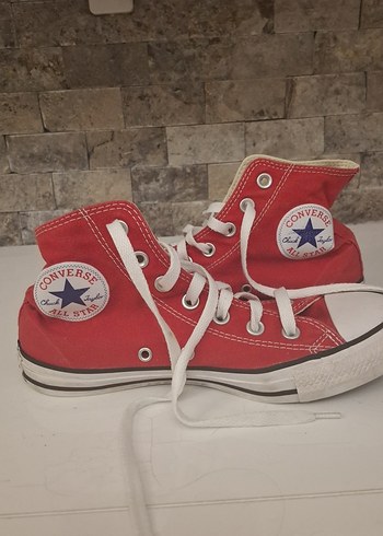 Kırmızı Converse Kadın Spor Ayakkabı