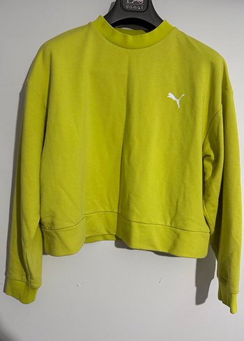 Sarı Puma Kadın Sweatshirt