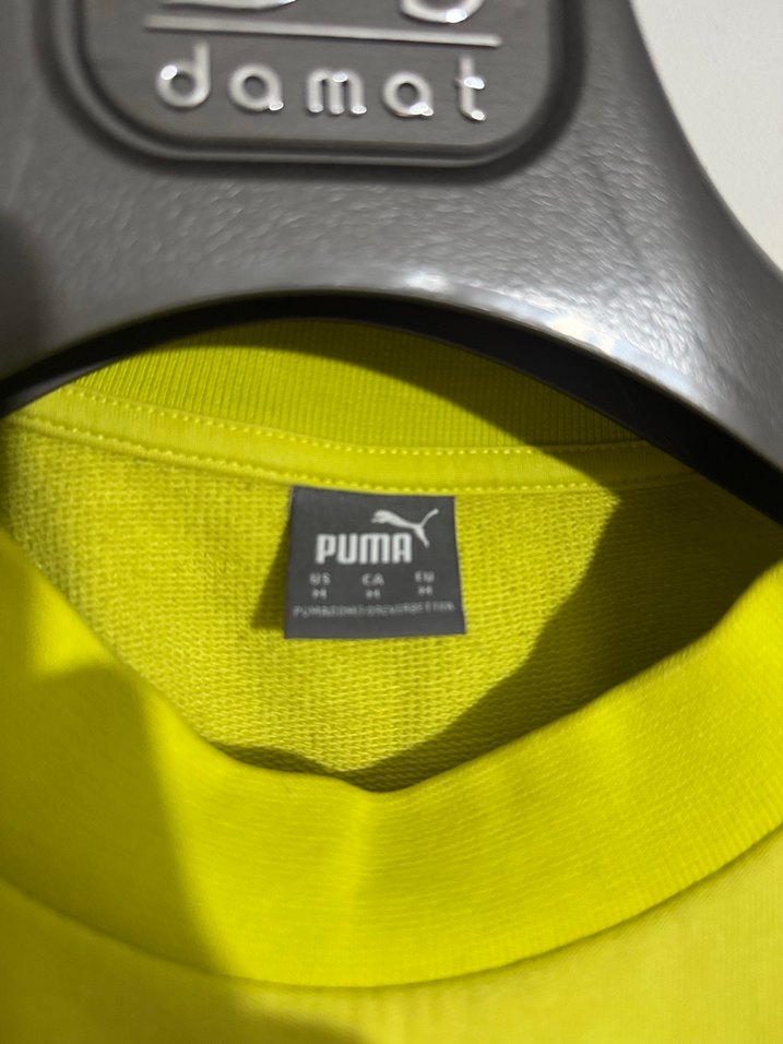 Sarı Puma Kadın Sweatshirt - Görsel 2