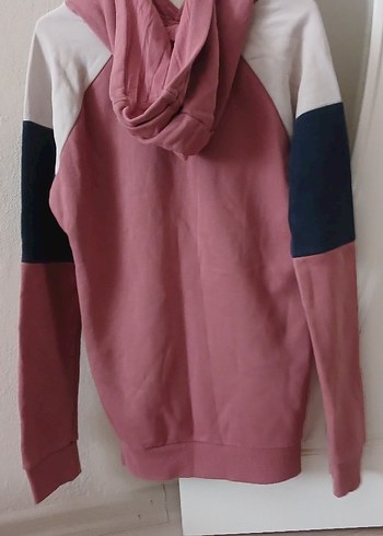 Koton Pembe Renkli Kapüşonlu Kadın Sweatshirt