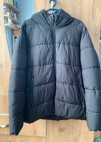 LC Waikiki Kadın Gri Fermuarlı Kış Montu