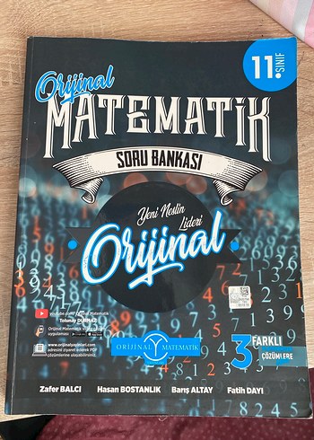11. Sınıf Orijinal Matematik Soru Bankası