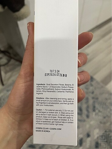 Diğer Cosrx snail essence