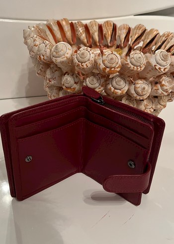 Fransa marka gerçek  Deri Kadın Cüzdanı - Görsel 3