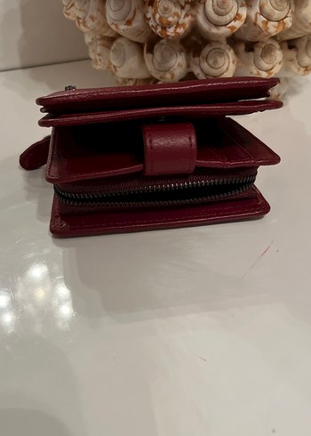 Fransa marka gerçek  Deri Kadın Cüzdanı - Görsel 5