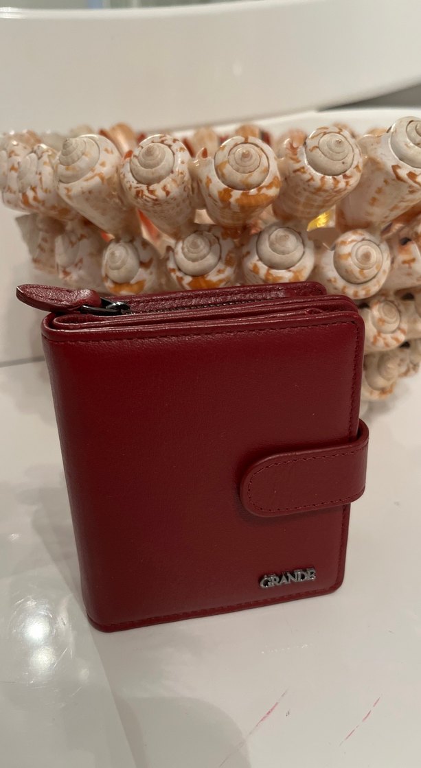 Fransa marka gerçek  Deri Kadın Cüzdanı - Görsel 2