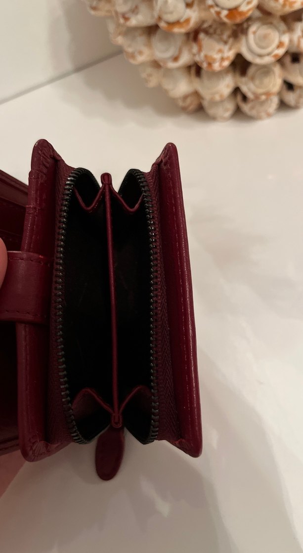 Fransa marka gerçek  Deri Kadın Cüzdanı - Görsel 4