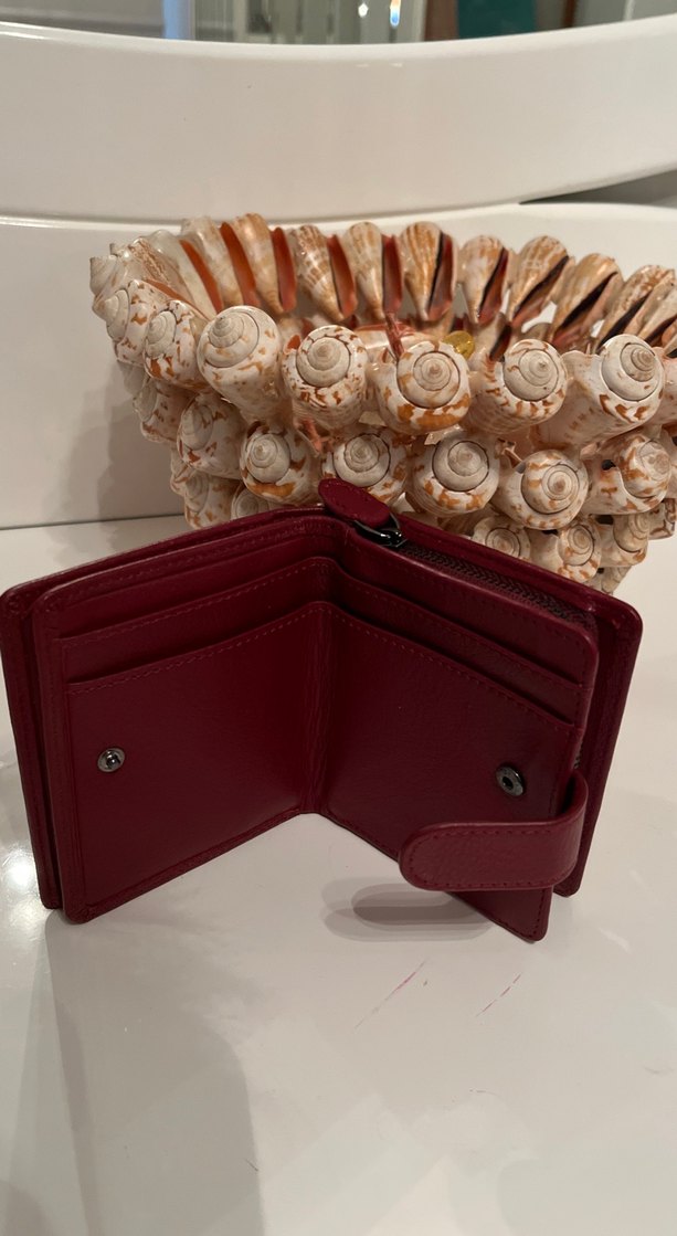 Fransa marka gerçek  Deri Kadın Cüzdanı - Görsel 3
