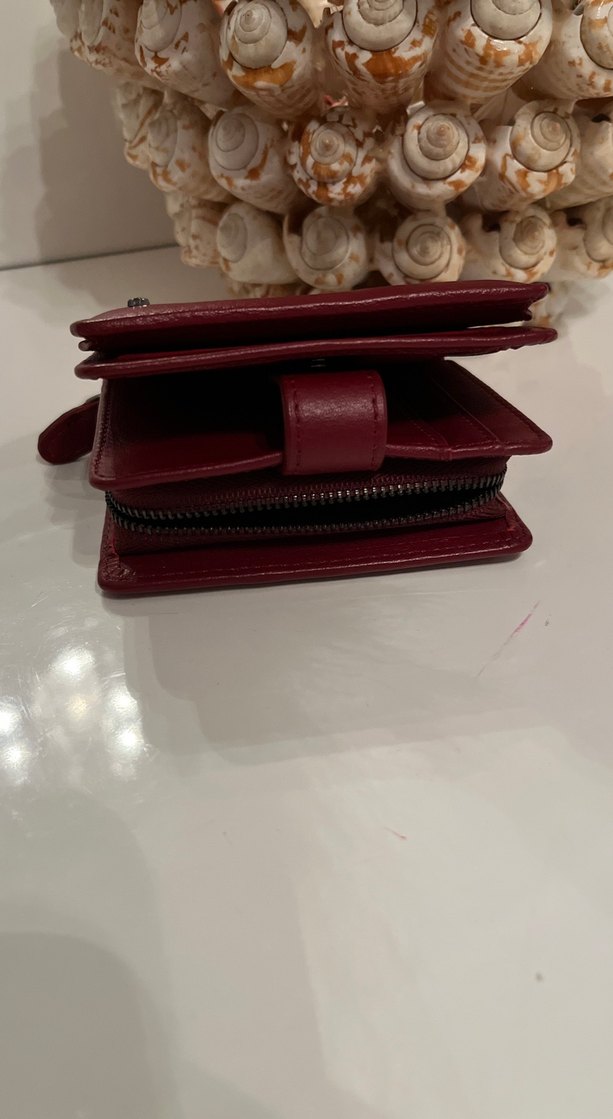 Fransa marka gerçek  Deri Kadın Cüzdanı - Görsel 5