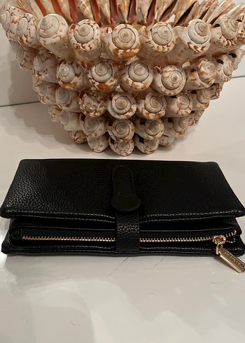 Kriste bell marka gerçek deri siyah renk cüzdan - Görsel 2