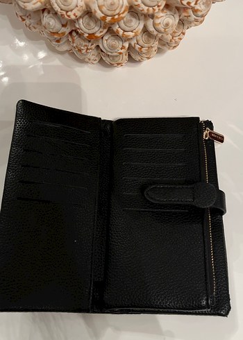 Kriste bell marka gerçek deri siyah renk cüzdan - Görsel 3