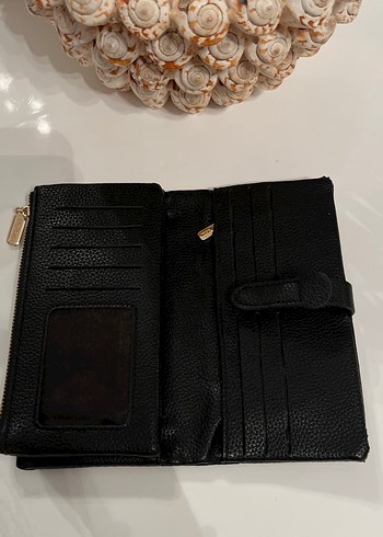 Kriste bell marka gerçek deri siyah renk cüzdan - Görsel 4