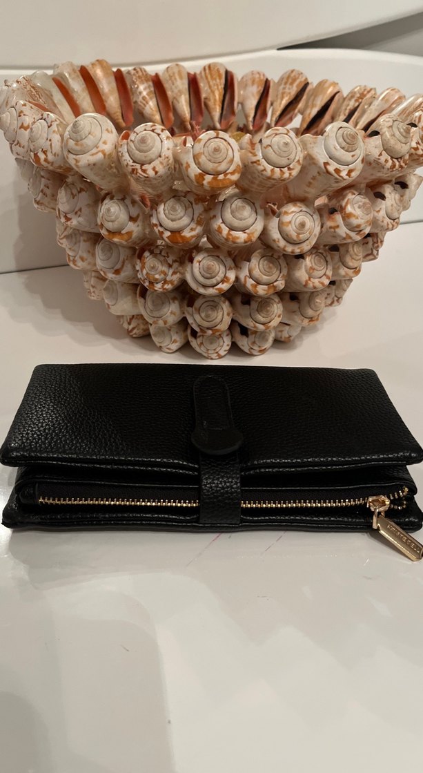 Kriste bell marka gerçek deri siyah renk cüzdan - Görsel 2