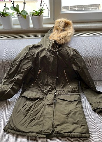 Zara marka kadın kaban - Görsel 4