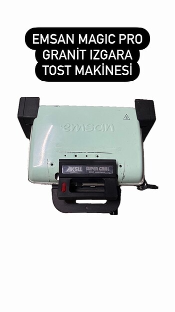 Emsan granit tost makinesi