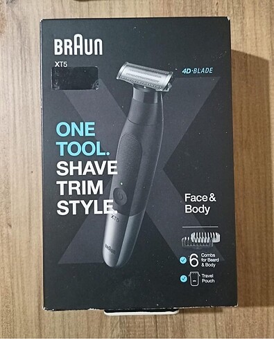 Braun tıraş makinesi xt5