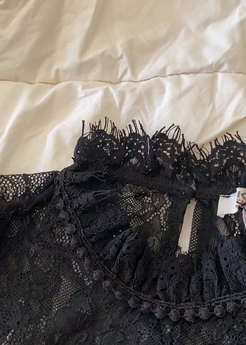 Gotik vintage bluz y2k - Görsel 2