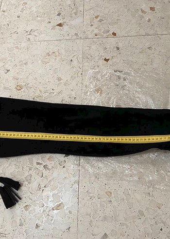 Siyah Süet Kadın Dizüstü Çizme - Görsel 4