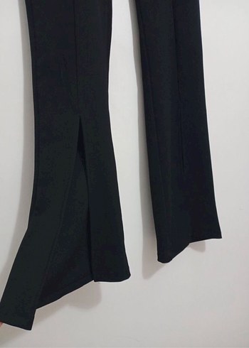 Paçası yırtmaçlı pantolon - Görsel 6