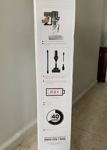 Arzum Şarjlı Dikey Süpürge - Görsel 9