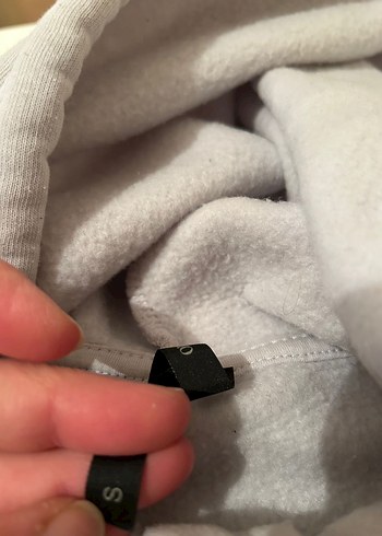 Defacto Gri Kapüşonlu Kadın Sweatshirt