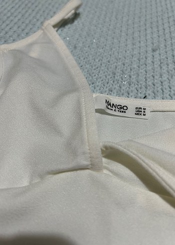 Mango Beyaz Midi Athleisure Bralet