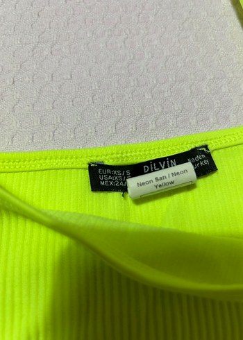 xs Beden Neon Yeşil Spor Büstiyer