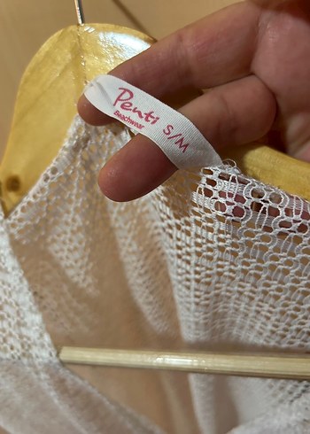 Dantel Detaylı Uzun Beyaz Bohem plaj kimonosu - Görsel 3