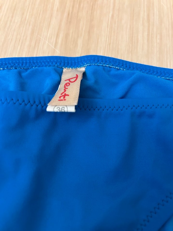 Mavi Elastik Kadın Bikini Altı - Görsel 2