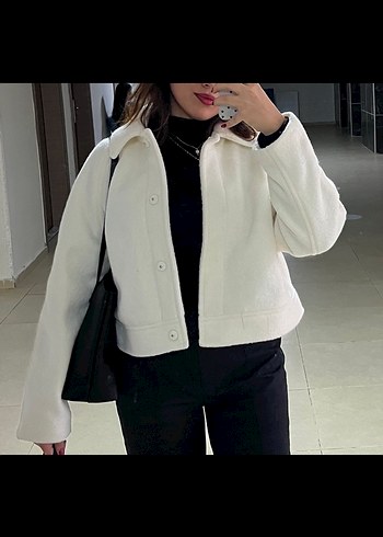 Bershka Bershka bej ceket