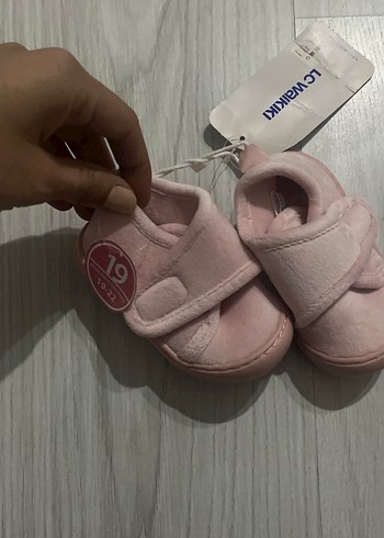 Kız Çocuk Pudra Pembe Sıcak Ev Terliği
