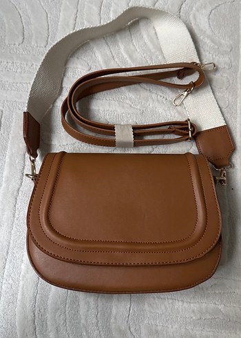 Bej Deri Kadın Çanta - Görsel 2