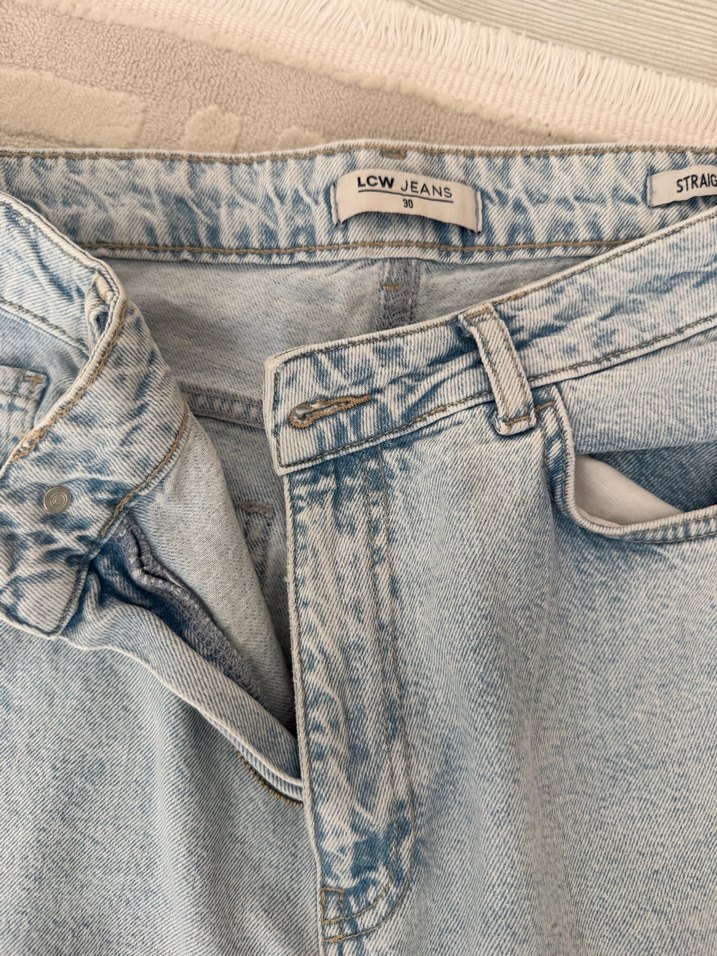 Gevşek Kesim Midi Denim Kadın Jean - Görsel 3