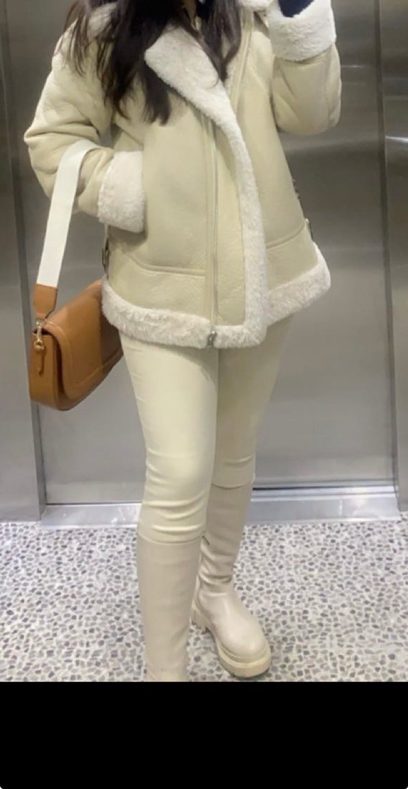 Bej Dizüstü Kadın Çizme - Görsel 2