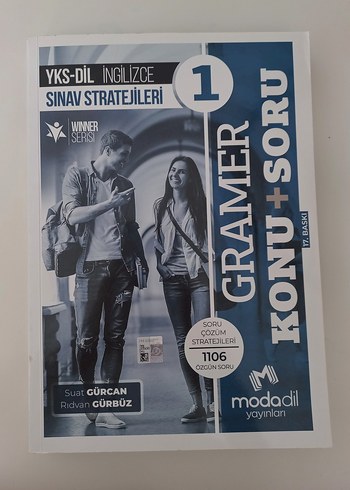 YKS-Dil İngilizce Gramer Konu + Soru Kitabı(modadil)