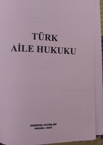 Türk Aile Hukuku - Çözümlü Test ve Soru-Cevap