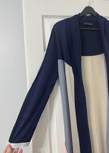 Kadın Uzun Kollu Salaş Hırka - Görsel 2