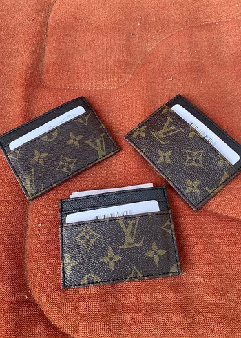 Louis Vuitton Kahverengi Baskılı bay&bayan Kartlık