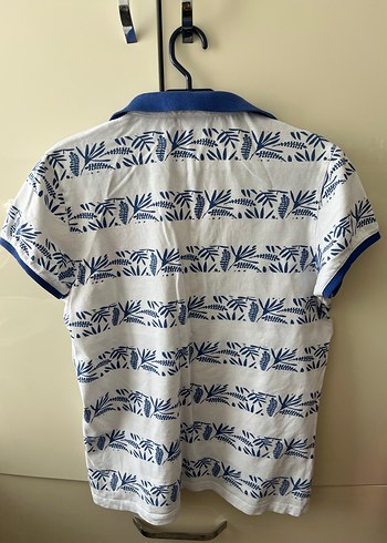 U.S Polo Assn. Kızlar için Baskılı Kısa Kollu Polo Tişört