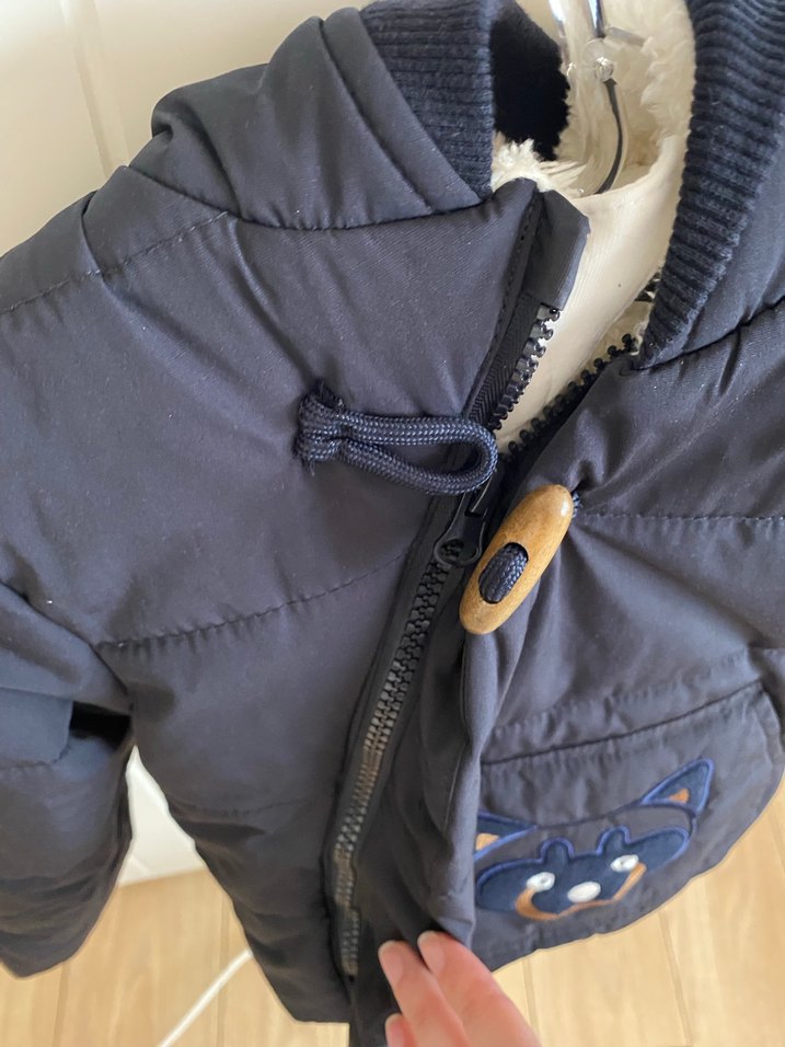 İçi Peluş Bebek Montu - Görsel 3