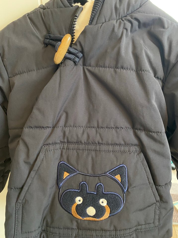 İçi Peluş Bebek Montu - Görsel 2