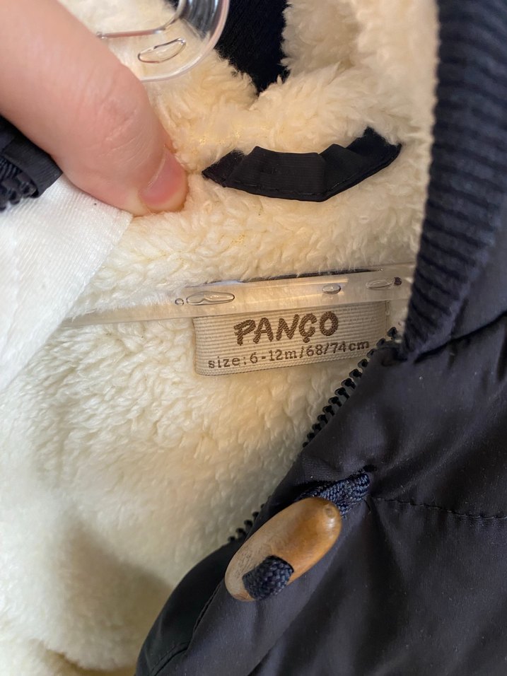 İçi Peluş Bebek Montu - Görsel 5