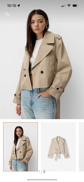 Bershka trençkot