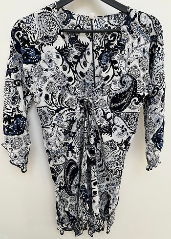 Bikini üstüne kimona pareo - Görsel 2